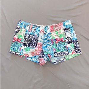 Nautical print Lilly Pulitzer Shorts